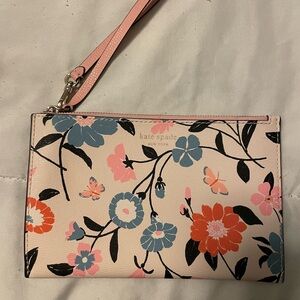 Kate Spade Floral Multicolor Wristlet